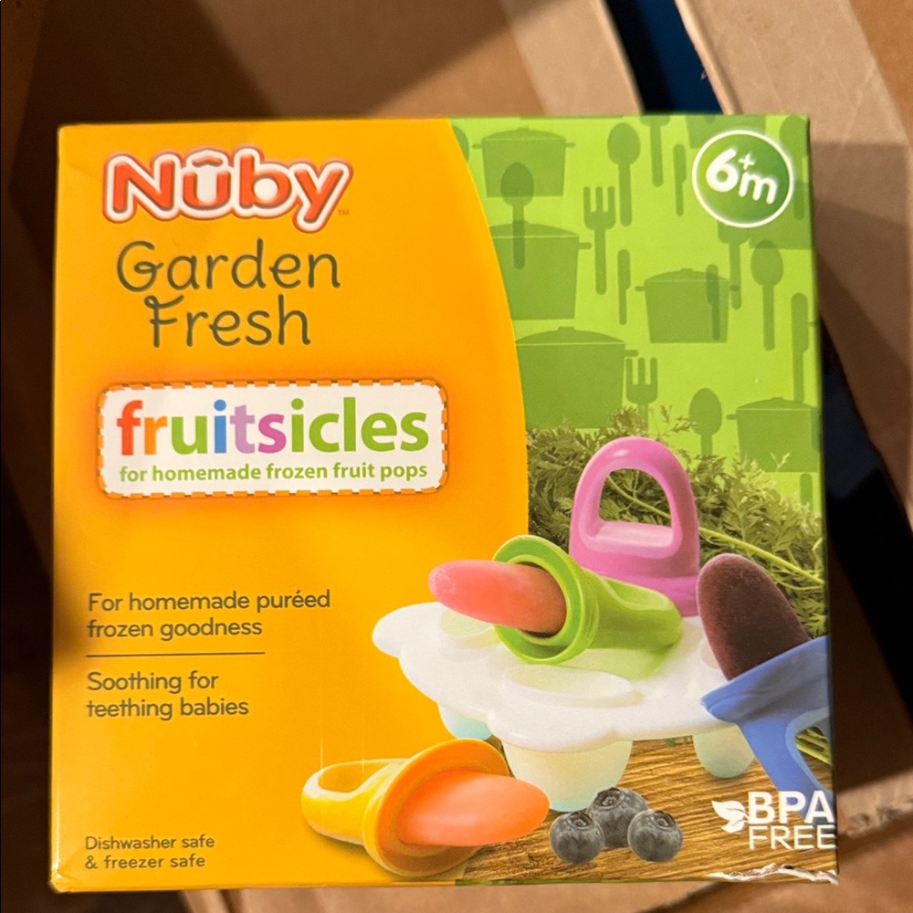Nuby Garden Fresh Fruitsicles - Multicolor